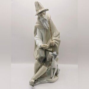 Lladro Beggar with Dog